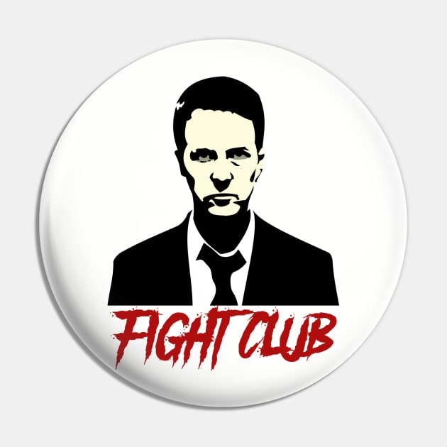 fight club Pin by theanomalius_merch