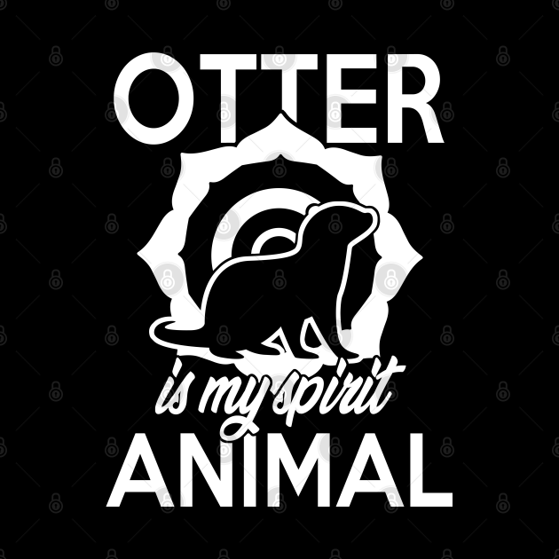 Otter is my Spirit Animal - Otter - Tapestry | TeePublic