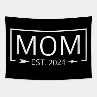 Mom Est. 2024 Expect Baby 2024, Mother 2024 New Mom 2024 Tapestry