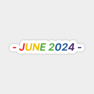 June 2024 Pride Month Magnet