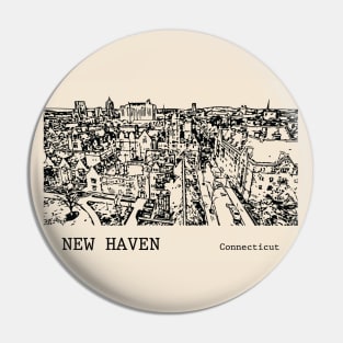 New Haven Connecticut Pin