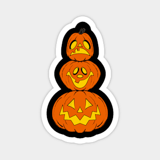 Pumpkin Trio Magnet