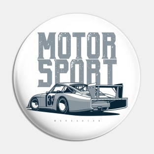 Motorsport legend Pin