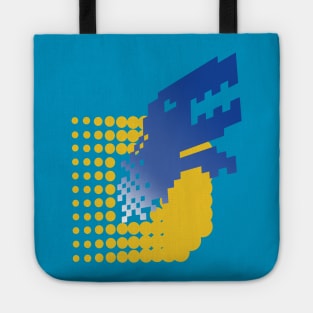 Digimon Tamers Blue and Red card Tote