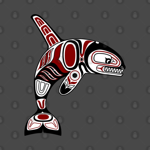 Haida orca by gabitolgyesi