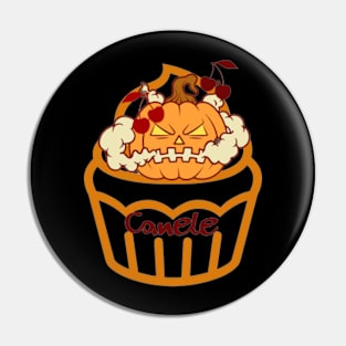 Halloween Canele Pin