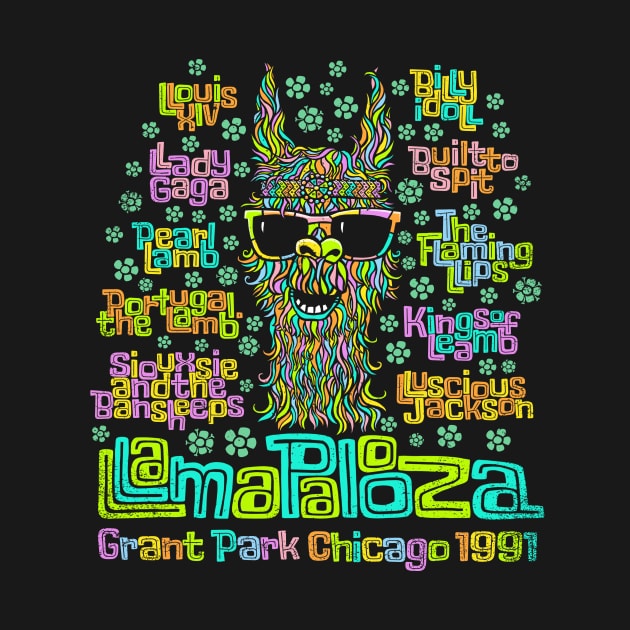 Llamapalooza 2020 by kg07_shirts