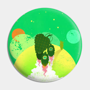 PLANT ROCKET Pin