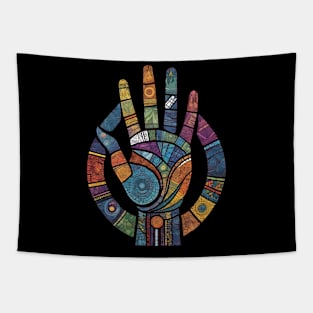 Mosaic Pattern Hand Tapestry