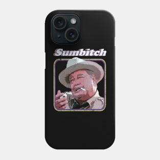 Smokey And The Bandit Sumbitch 70s Vintage Phone Case