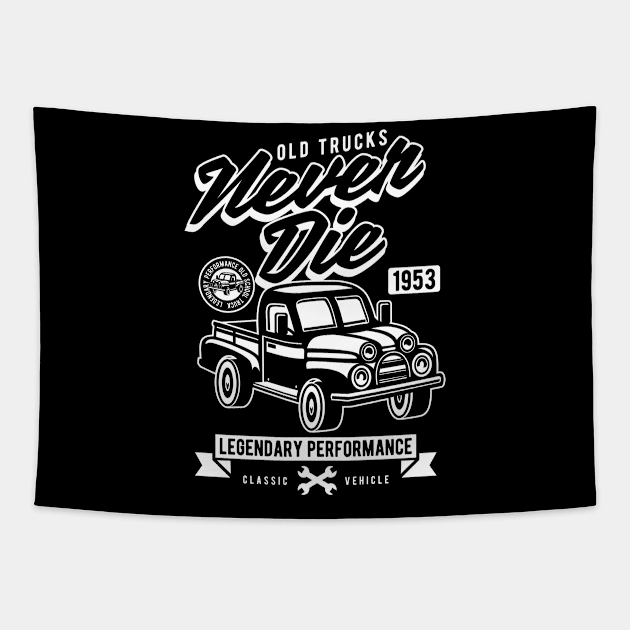 Old Truck Tapestry by Z1