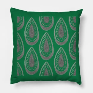 Avocado Teardrop Pillow