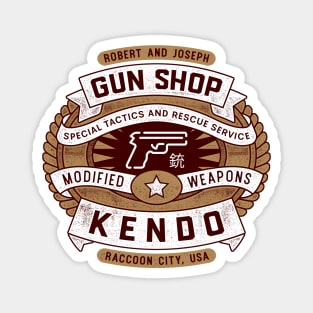 Kendo Gun Shop Emblem Magnet