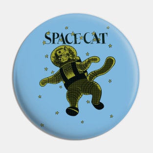 Soviet Space Cat Shirt Pin