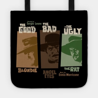 The good, the bad and the ugly - Spaghetti Western by Sergio Leone Tote