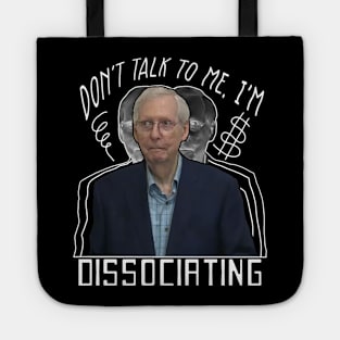 Mitch the Dissociation Turtle (Dark Variant) Tote