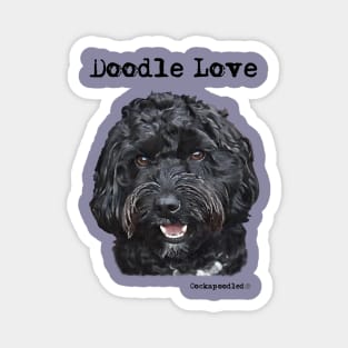 Doodle Dog Love Magnet