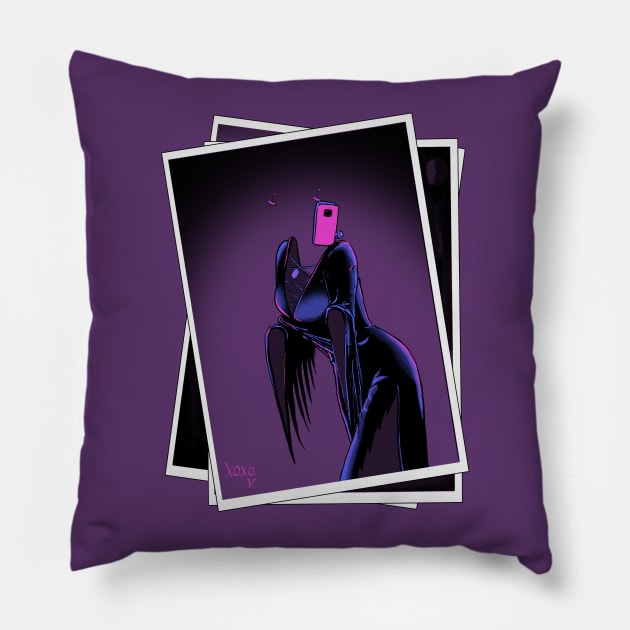 Selfie Pillow by ohmybatman