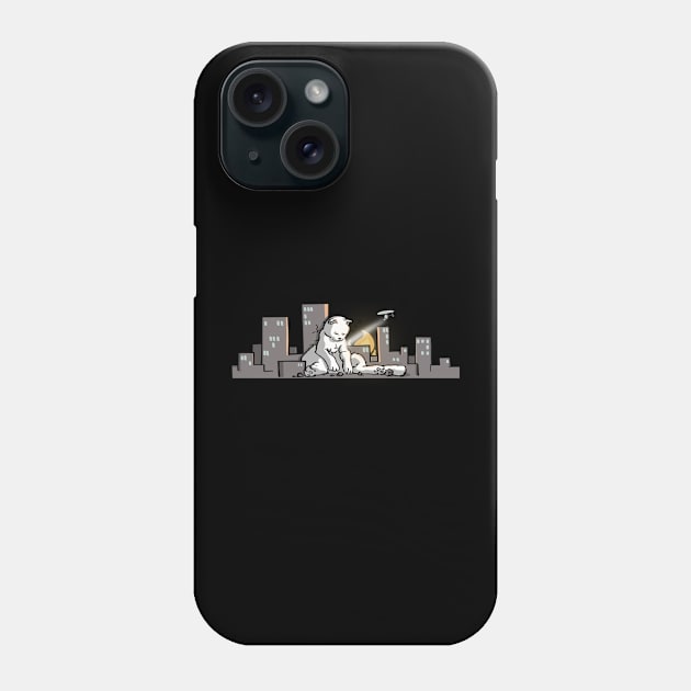 Catzilla Phone Case by Carlo Betanzos