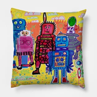 Save The Robots Pillow