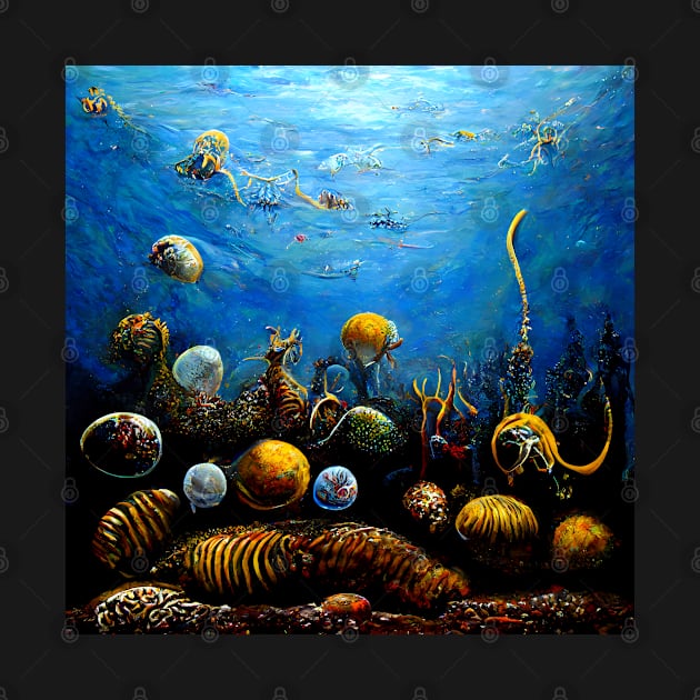 Sea creatures #2 by endage