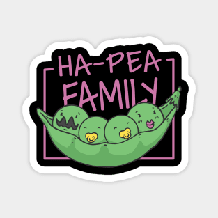 Pea vegetable family Magnet