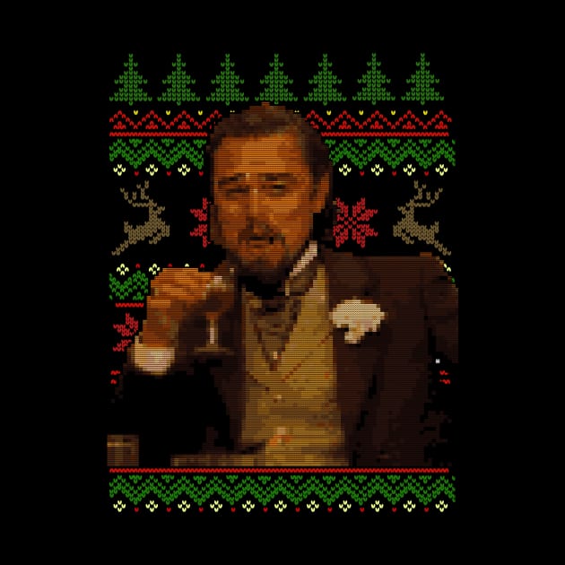 Dicaprio Drinking Meme - Ugly Sweater by Polomaker