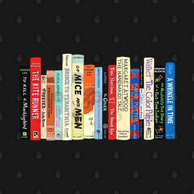 Banned Books Stack by HipHopTees