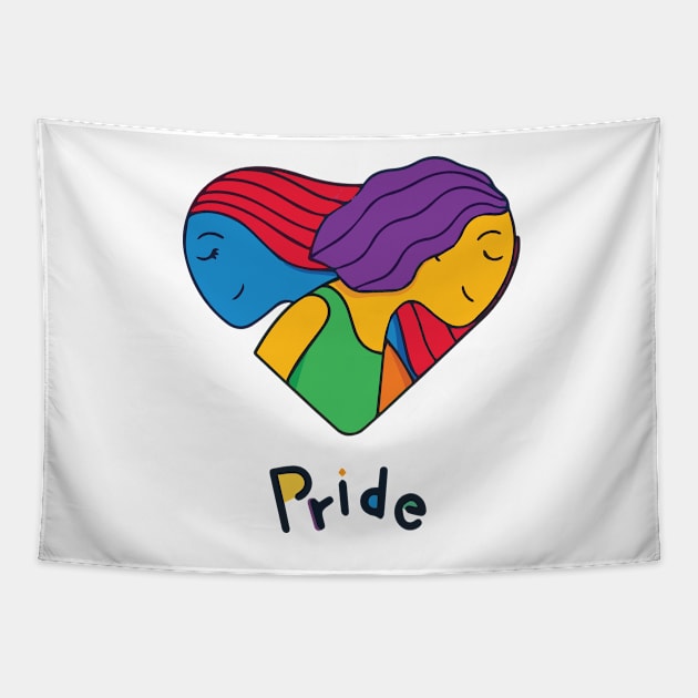 Pride Tapestry by lounesartdessin