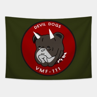 VMF 111 Devil Dogs Tapestry