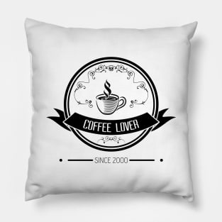 08 - COFFEE LOVER SINCE 2000 Pillow