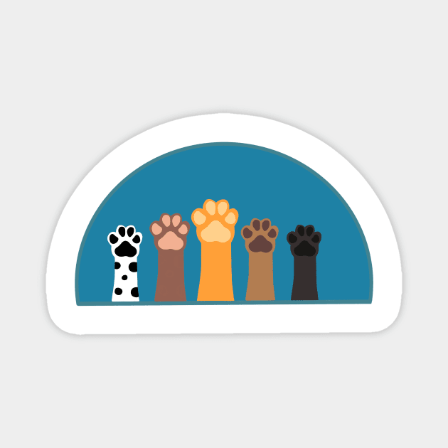 Cats Magnet by Alison