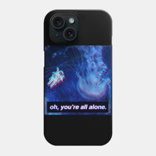 Streetwear Vaporwave Aesthetic Lonely Astronaut Phone Case
