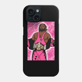 Pink/black attack Phone Case