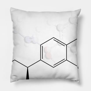 Adrenaline Molecule Pillow