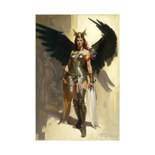 Hawkgirl - Hawkwoman - Classic Portrait - DC Comics T-Shirt