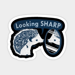 Looking Sharp hedgehogs Magnet