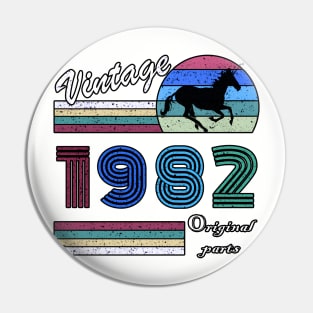 38 Years Old - Made in 1982 - 38th Birthday Men Women Pin