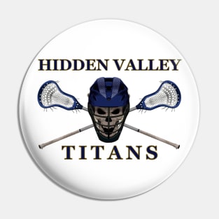 Titan Lacrosse Pin