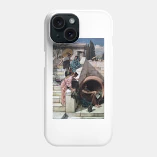 Diogenes, John William Waterhouse (1882) Phone Case