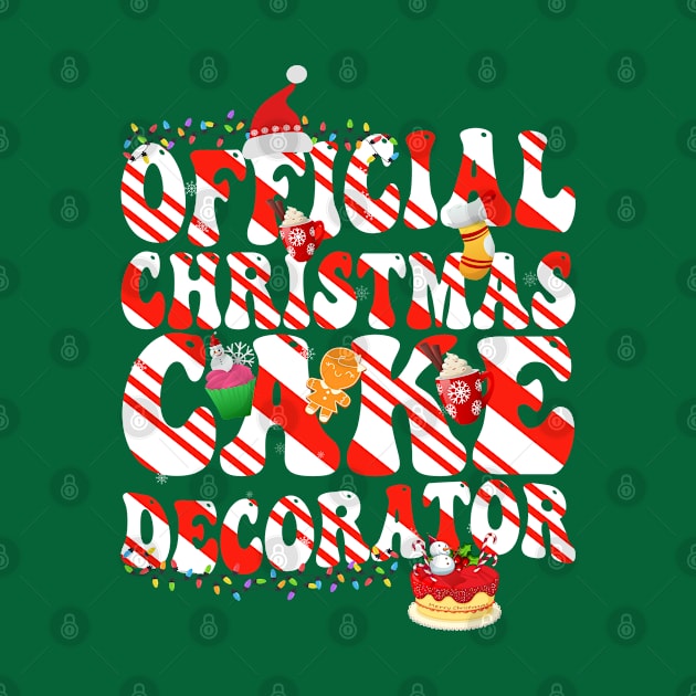 Official Christmas cake decorator - a cake decorator design by FoxyDesigns95