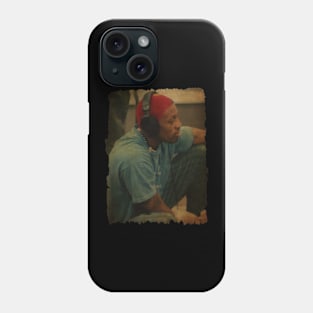 Dennis Rodman New Hair Vintage Phone Case