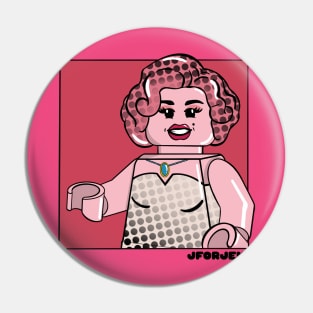 Pink Marilyn Monlego Pin