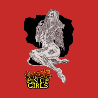 Zombie Pinup Divas : Bask T-Shirt