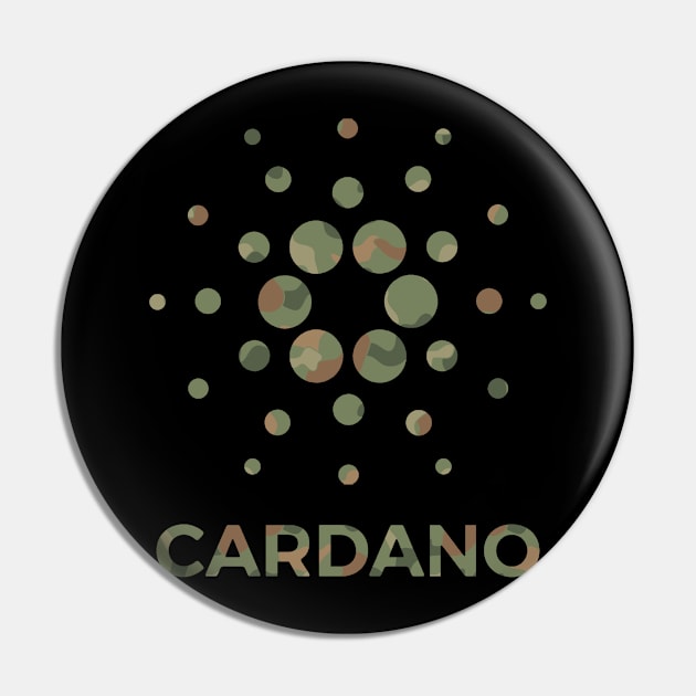 Cardano ADA coin Crypto coin Crytopcurrency Pin by JayD World