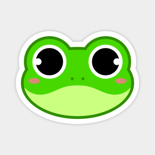 Cute Green Frog Magnet