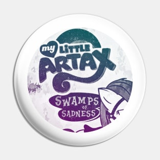 my little ARTAX - swamps RETRO Pin