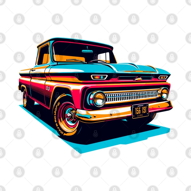 Chevy pickup by Vehicles-Art