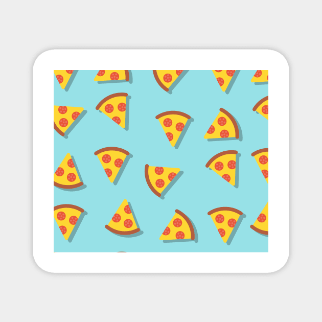Pizza Slice pattern Magnet by timegraf