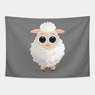 White Sheep Tapestry